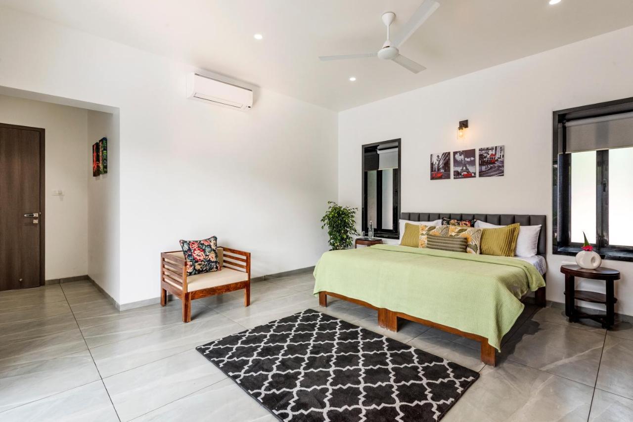 Saffronstays Mayfair Gardens 4 Bedroom Petfriendly Pool Villa Алибаг Екстериор снимка
