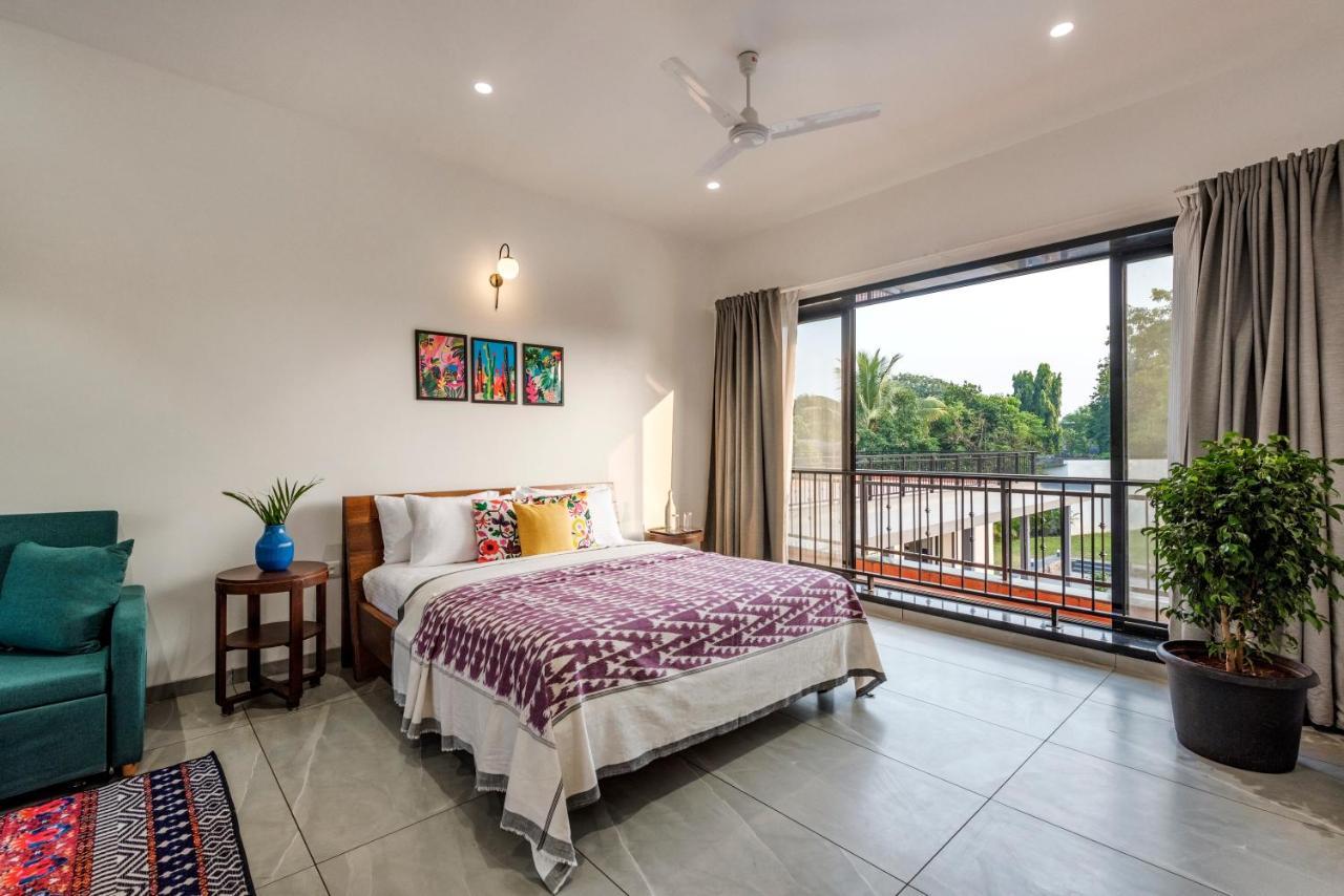 Saffronstays Mayfair Gardens 4 Bedroom Petfriendly Pool Villa Алибаг Екстериор снимка