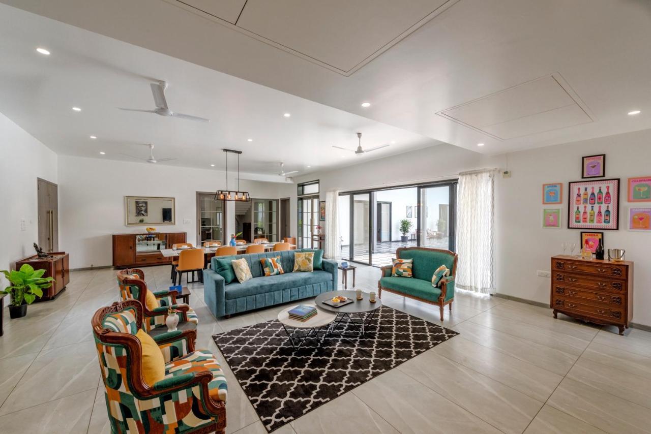 Saffronstays Mayfair Gardens 4 Bedroom Petfriendly Pool Villa Алибаг Екстериор снимка