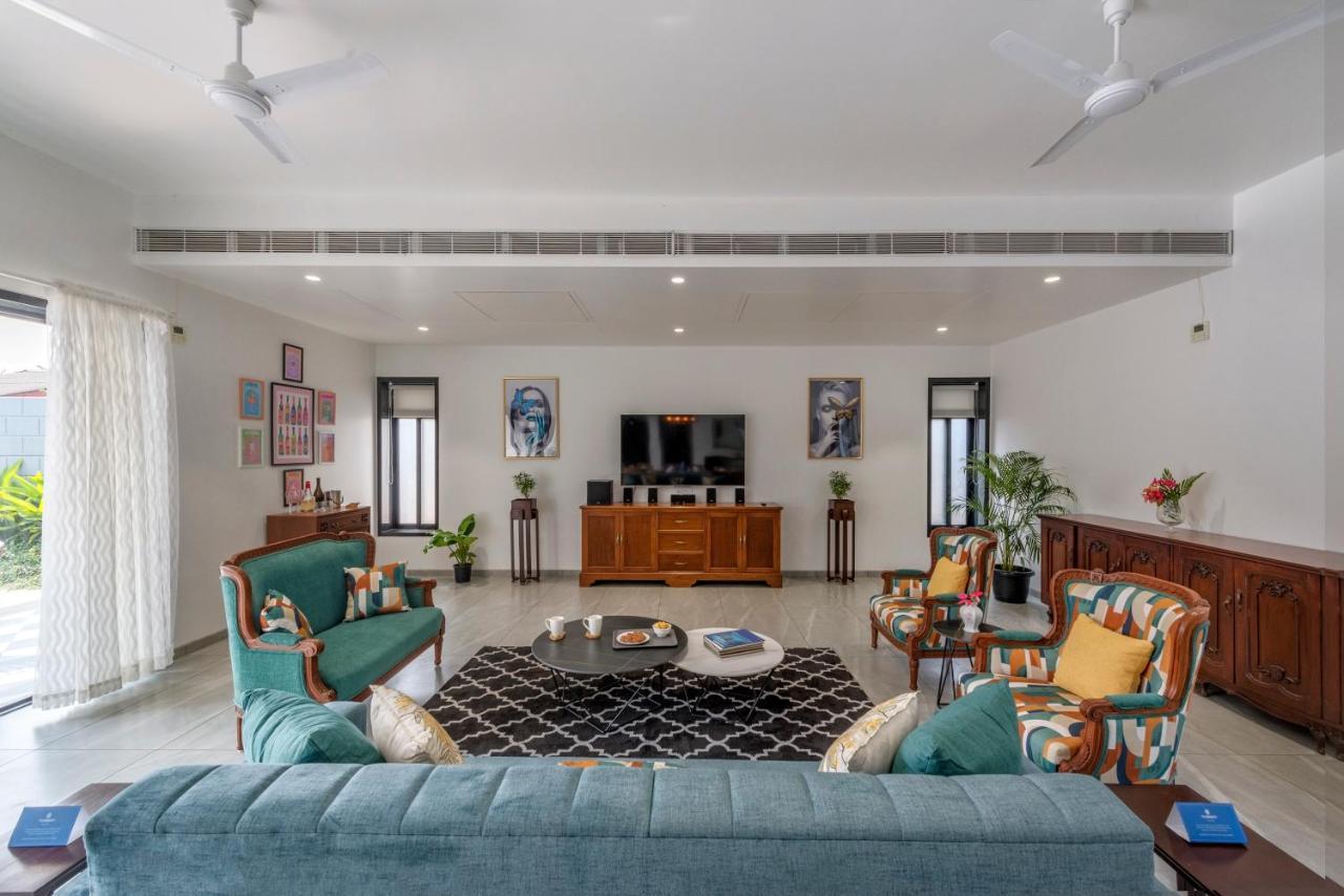 Saffronstays Mayfair Gardens 4 Bedroom Petfriendly Pool Villa Алибаг Екстериор снимка